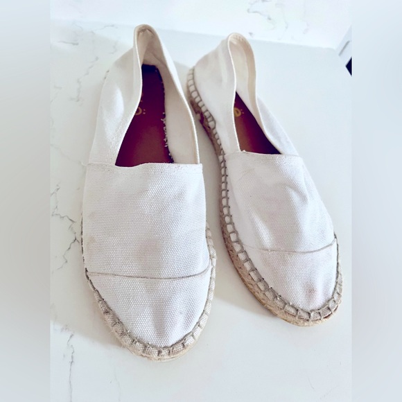 Lole White Canvas Espadrilles (US7 / EU38) - Picture 4 of 6